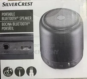 New SilverCrest 5.0 Portable Bluetooth Speaker 33ft Range 15hr Battery