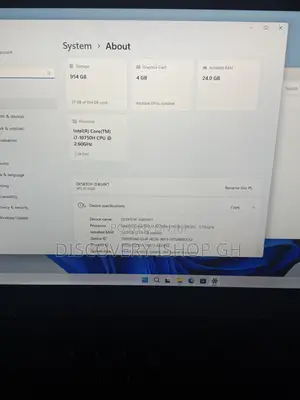 Laptop Dell XPS 15 9500 24GB Intel Core i7 SSD 1T