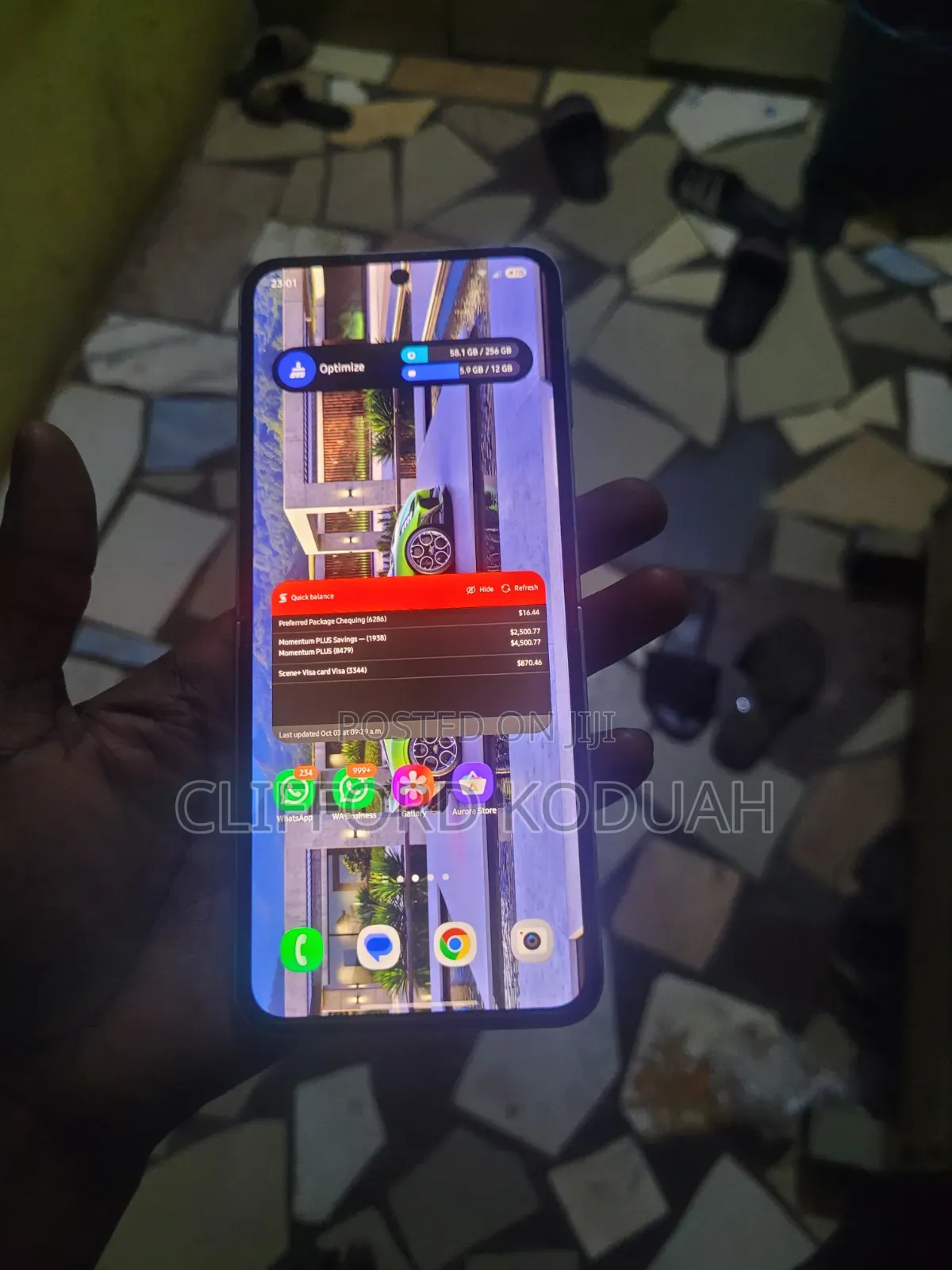 Samsung Galaxy Z Flip6 256 GB Blue