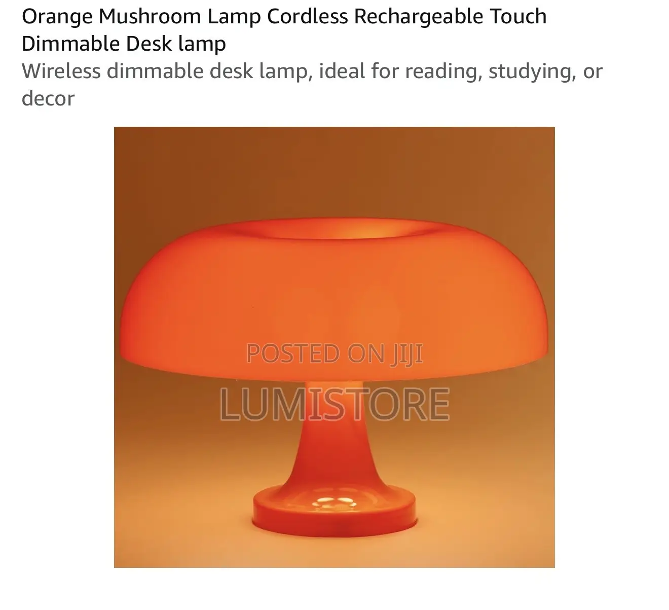 Mushroom Led Table Lamp
