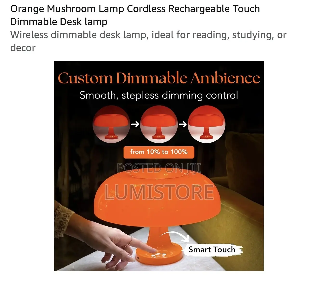Mushroom Led Table Lamp