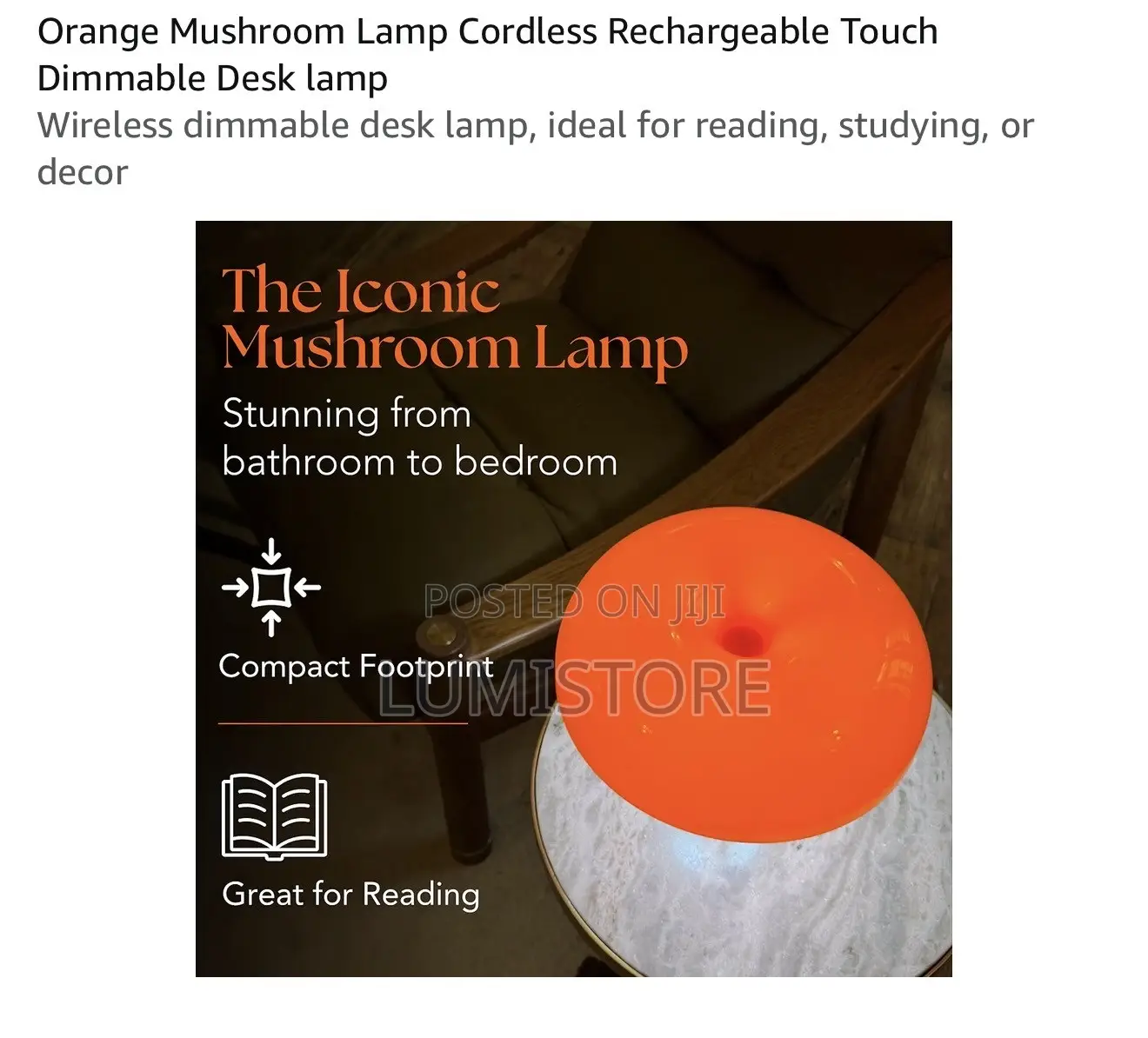 Mushroom Led Table Lamp