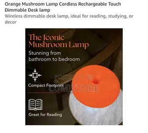 Mushroom Led Table Lamp