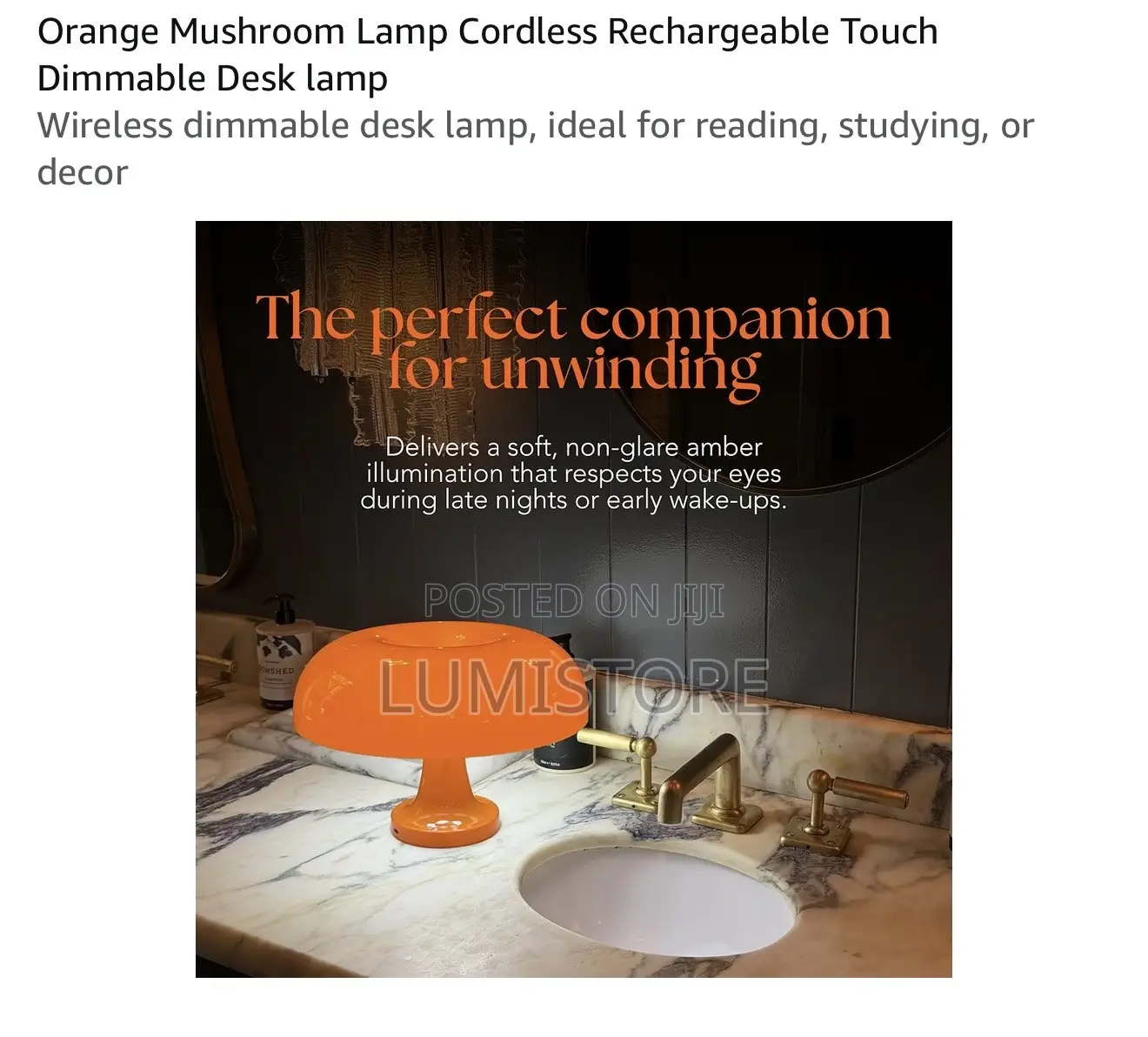 Mushroom Led Table Lamp