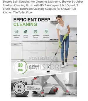 9 in 1 Multifunctional Electric Cleaning Brush