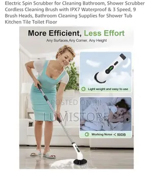 9 in 1 Multifunctional Electric Cleaning Brush