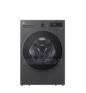 LG F0Z6DYP24 15 Kg Front-Load Washing Machine Featuring Smart AI