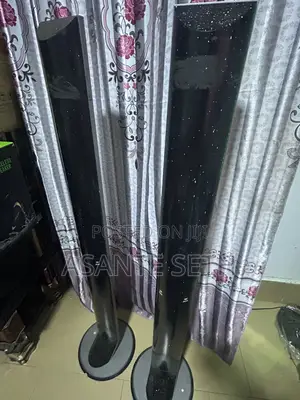 LG Two Stand Poles Surrounding Speakers for Cool Price