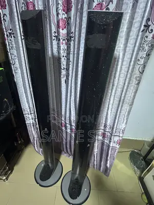 LG Two Stand Poles Surrounding Speakers for Cool Price