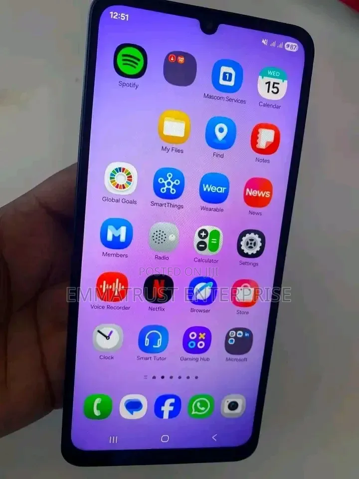 New Samsung Galaxy A07 128 GB Silver