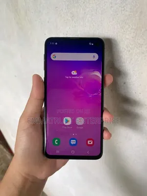 New Samsung Galaxy S10e 128 GB Black