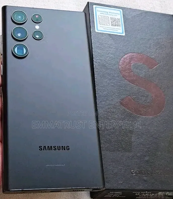 New Samsung Galaxy S22 Ultra 256 GB Black