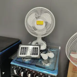 Enjoy Great Quality Rechargeable Morgan Solar Fan at an Amazing Price