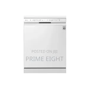 LG 14 Place Settings Free Standing Dishwasher With 9 Programs DFB512FW