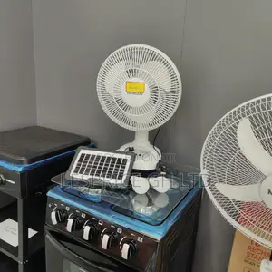 Life Made Easy With Our Lovely Rechargeable Fan With Solar Panels