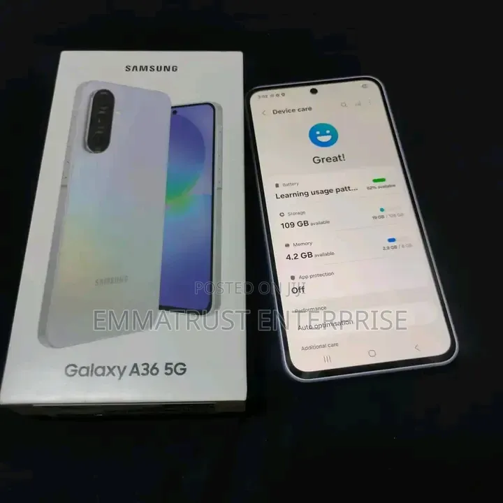 New Samsung Galaxy A36 128 GB Silver