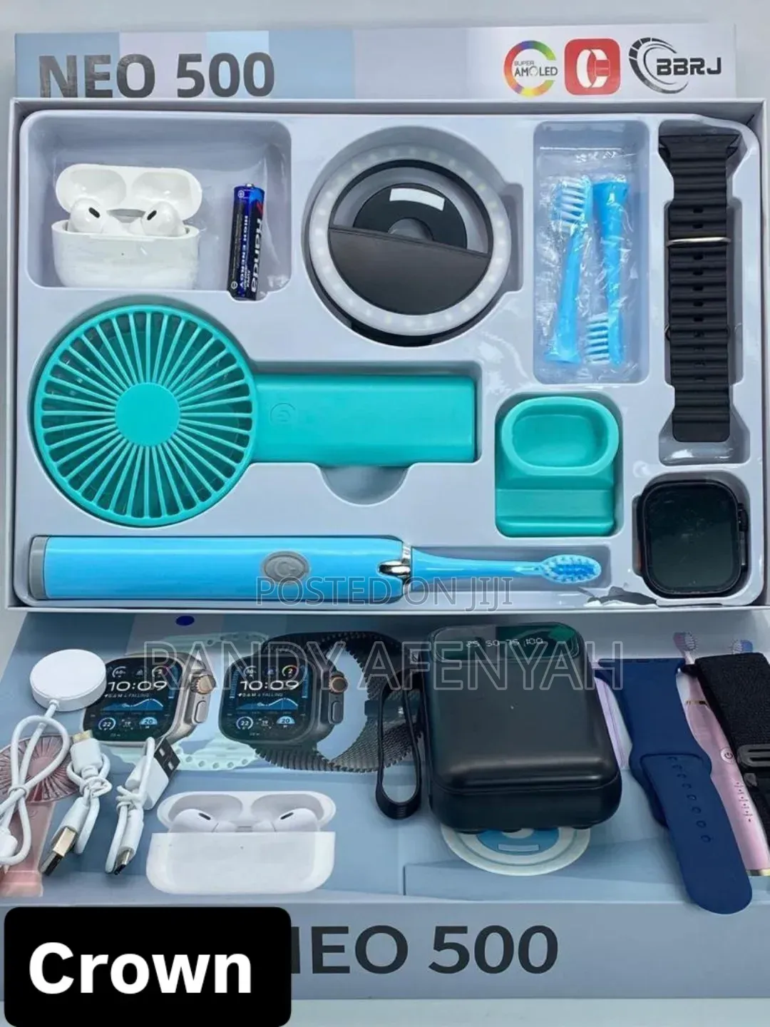 Ultra Smart Watch Combo