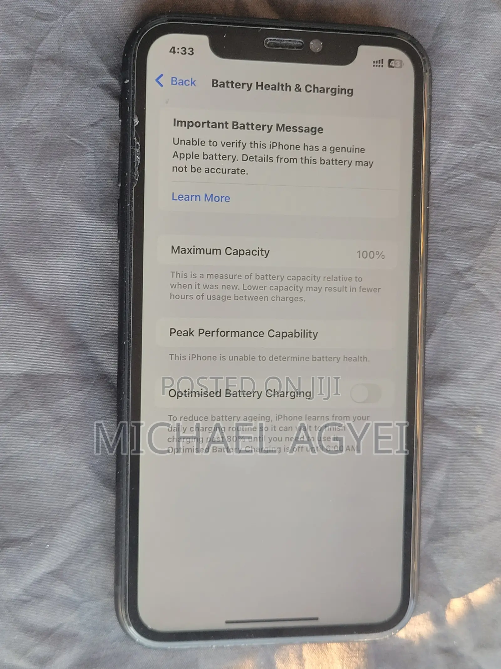 Apple iPhone XR 64 GB Black
