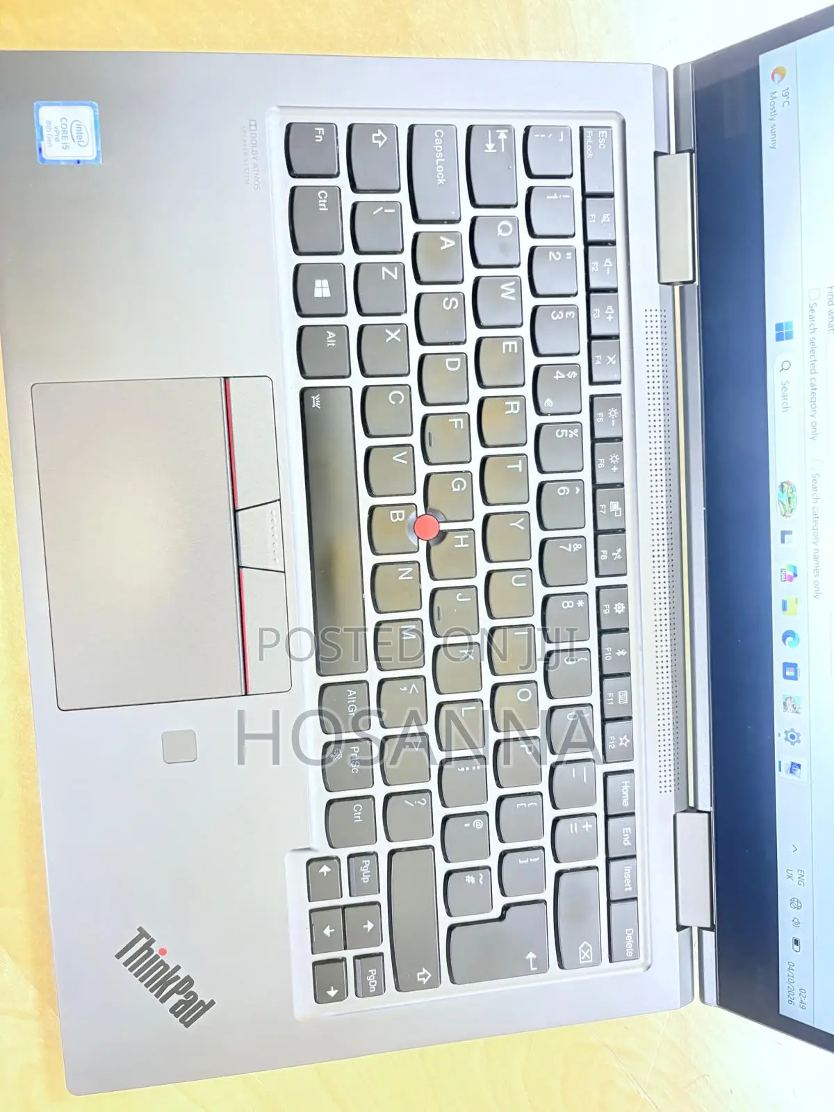 Laptop Lenovo ThinkPad X1 Yoga 16GB Intel Core i5 SSD 256GB