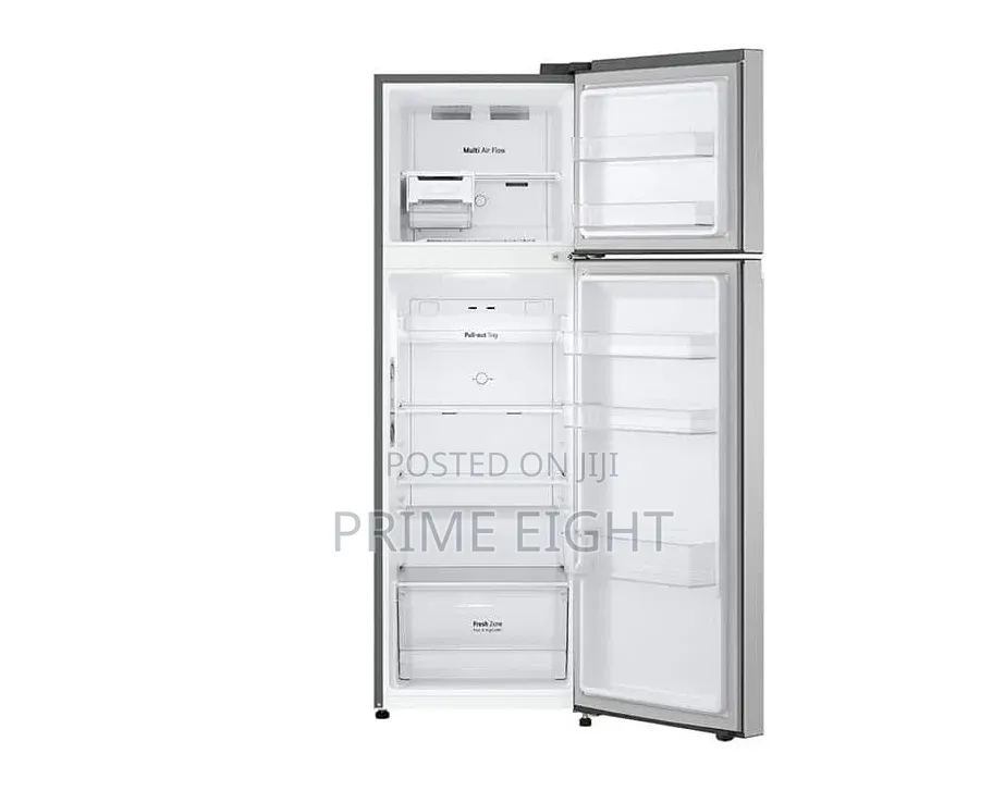 LG GL-B262PQKB 285-Liter Top-Freezer Refrigerator in Platinum Silver