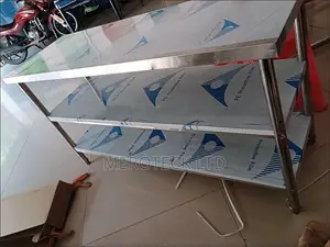 Commercial Stainless Steel 3 Layers Kitchen Table