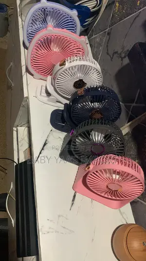 USB Rechargeable Light Fan Desktop