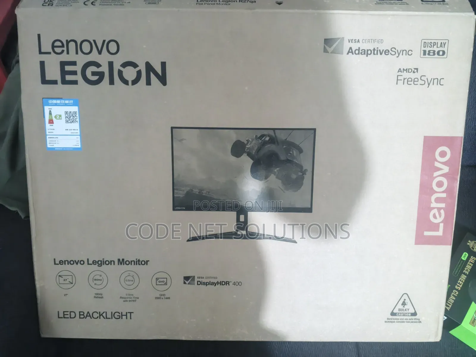 PlayStation 5 With Lenovo Legion Gaming Monitor