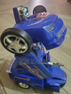 American Captain Transformation Robot