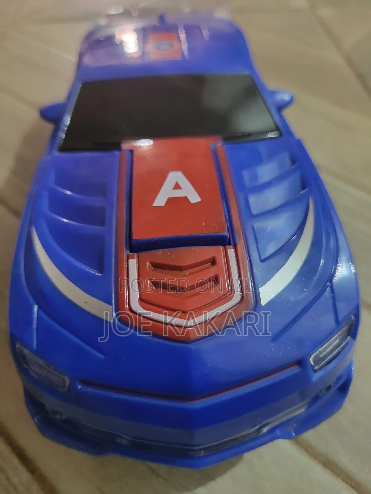 American Captain Transformation Robot