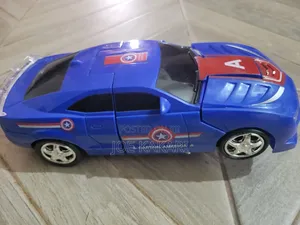 American Captain Transformation Robot