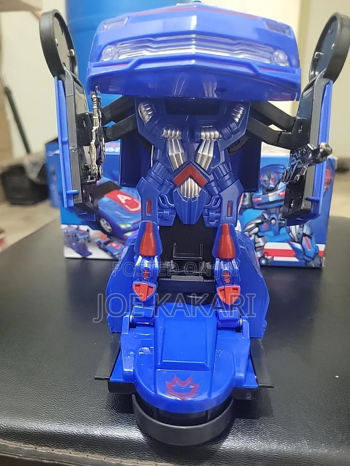 American Captain Transformation Robot
