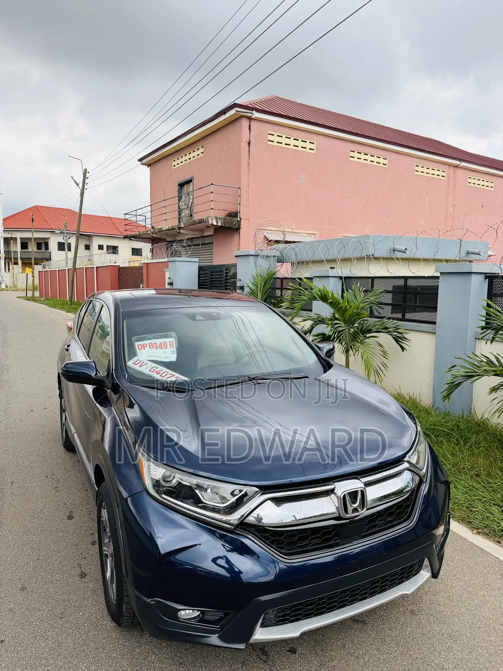 Honda CR-V EX AWD 2019 Blue