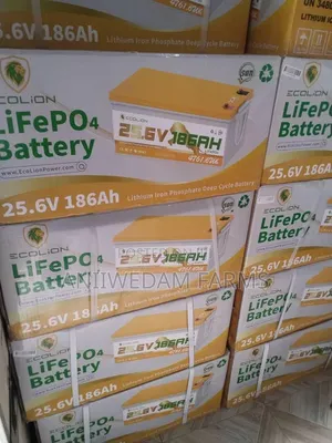 25.6v 186ah (4.7kwh) Lithium Battery