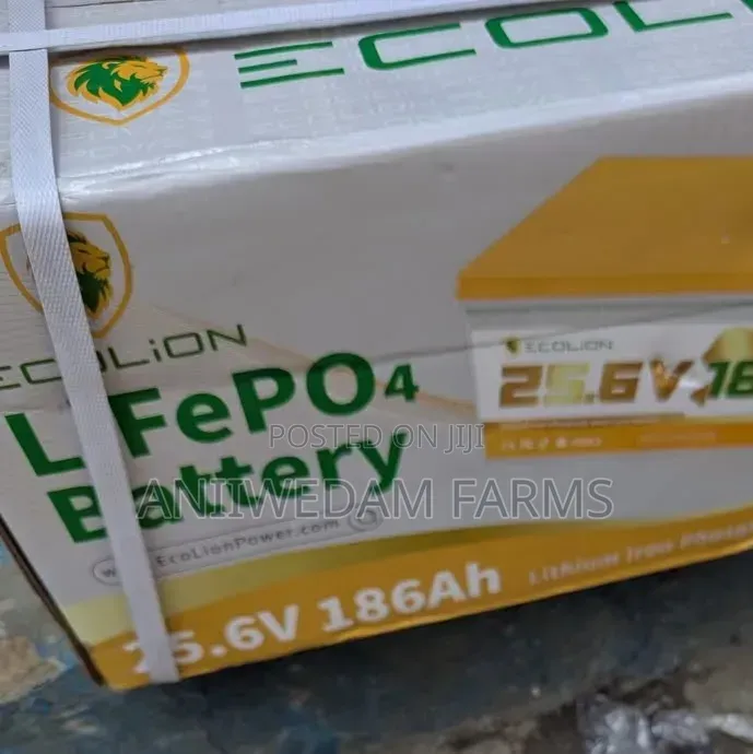 25.6v 186ah (4.7kwh) Lithium Battery
