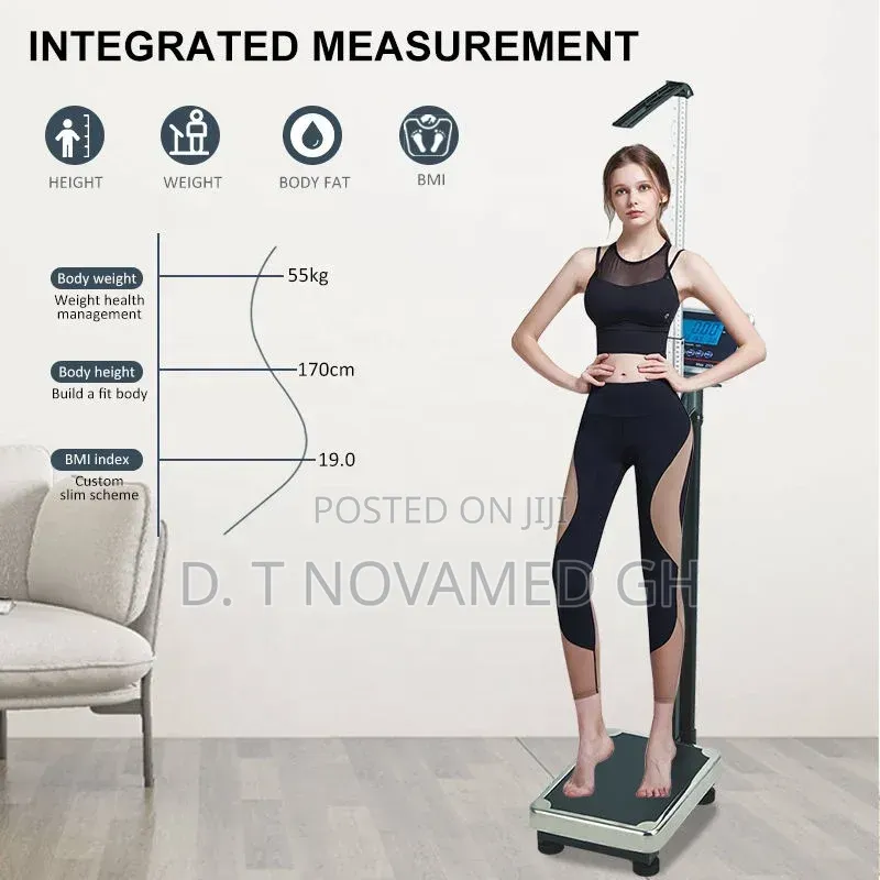 Weighing Scale With Height (Digital)