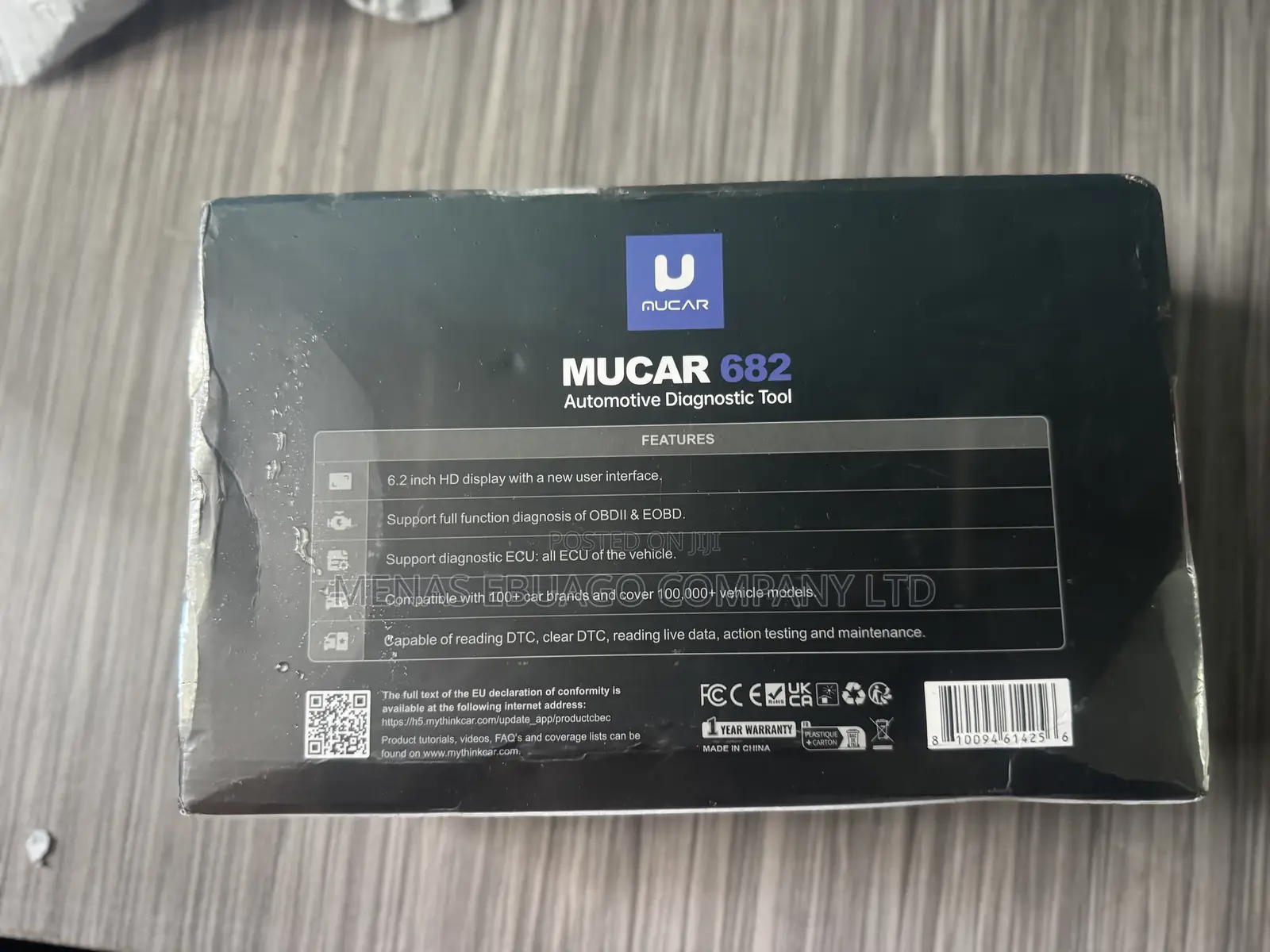 Brand New MUCAR Professional OBD2 Car Diagnostic Scanner