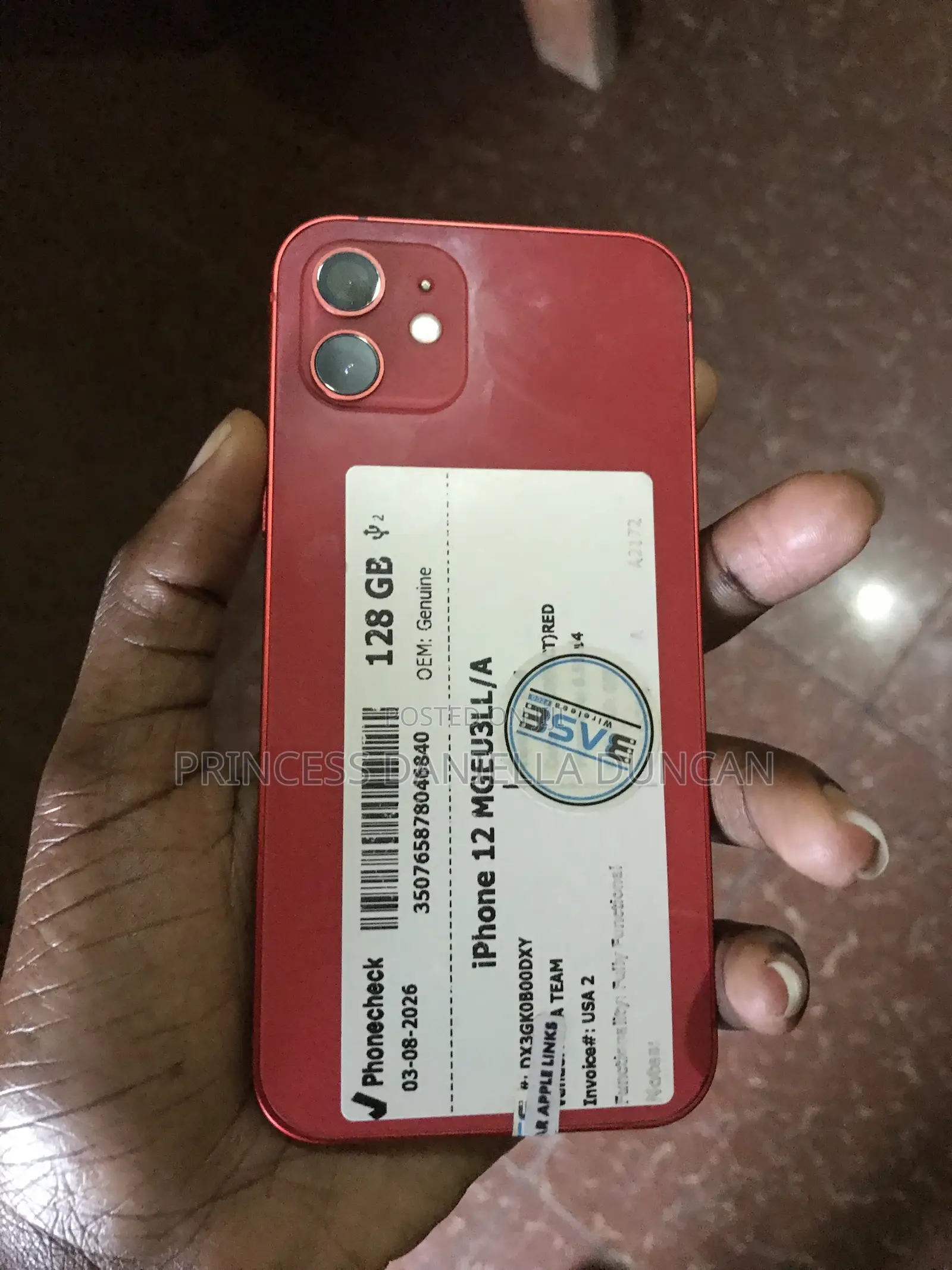 Apple iPhone 12 128 GB Red