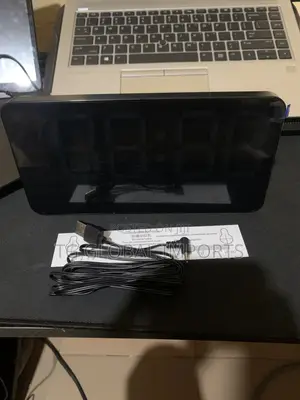 Digital Wall Clock Temperature LED Display