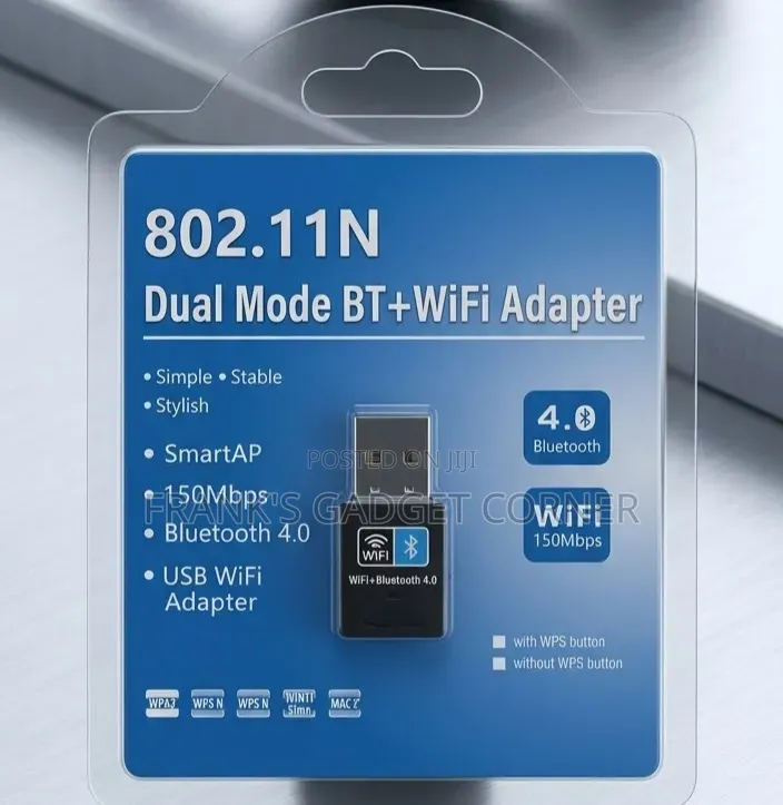 Dual Mode BT + WiFi Dongle