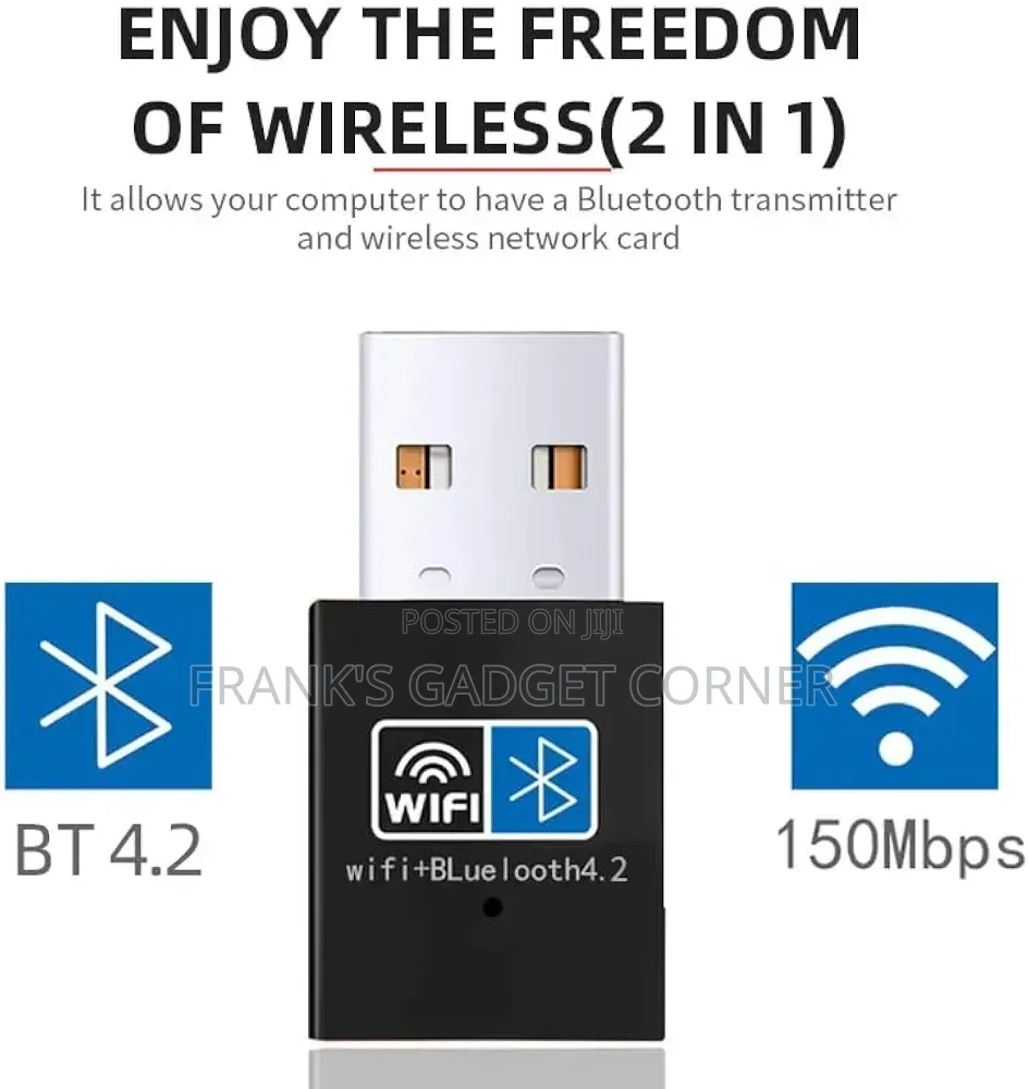 Dual Mode BT + WiFi Dongle