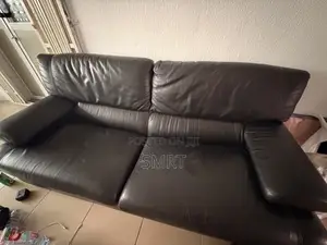 2 in 1 Leather Couch
