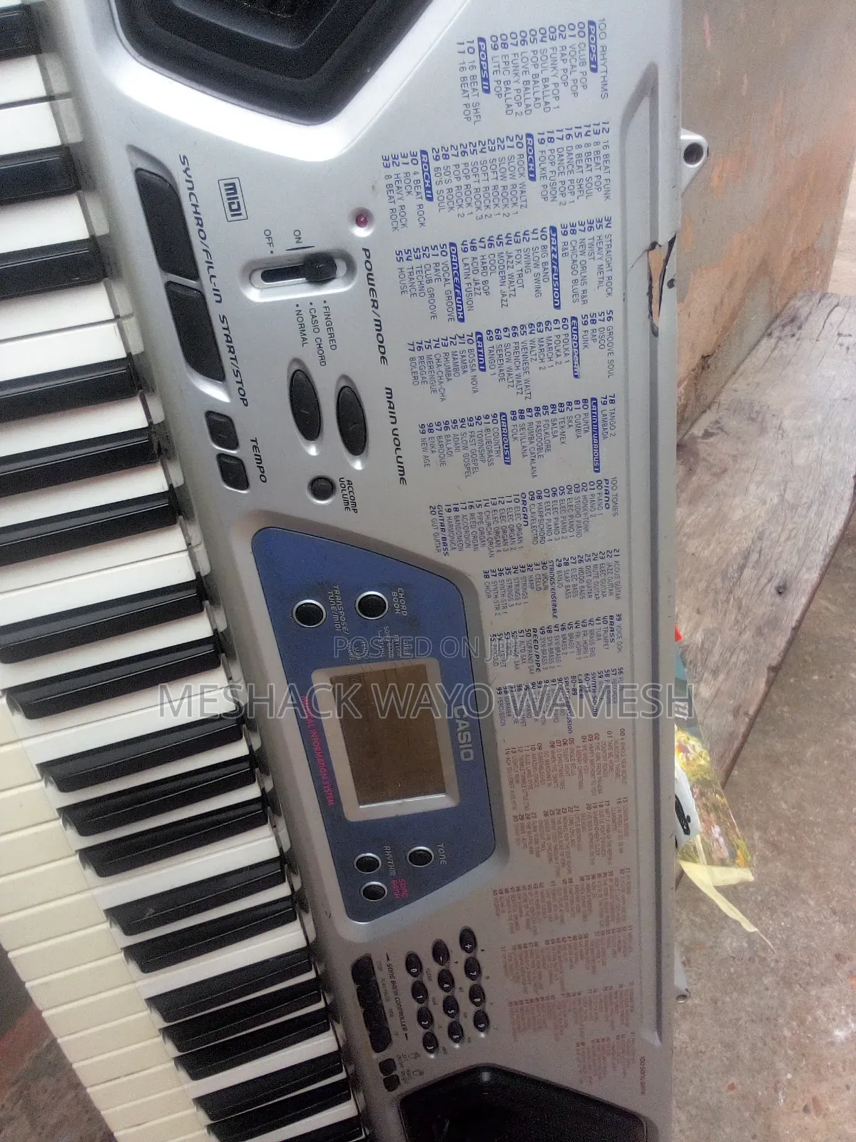 Piano Keyboard Call