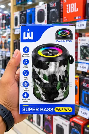 WUF W73 10W Clear Bass Portable Bluetooth Speaker - Low2High