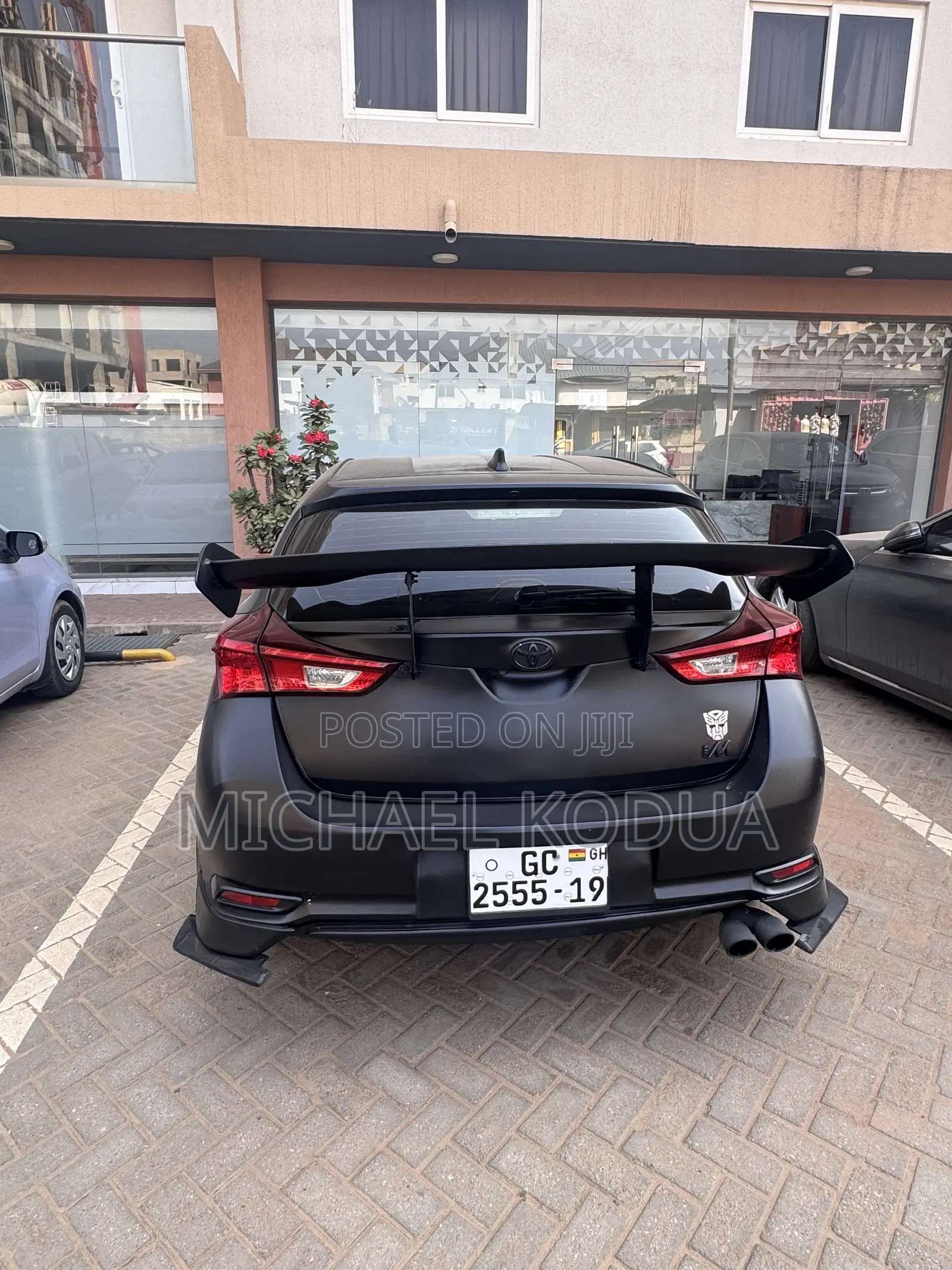 Toyota Corolla 2018 Matt Black