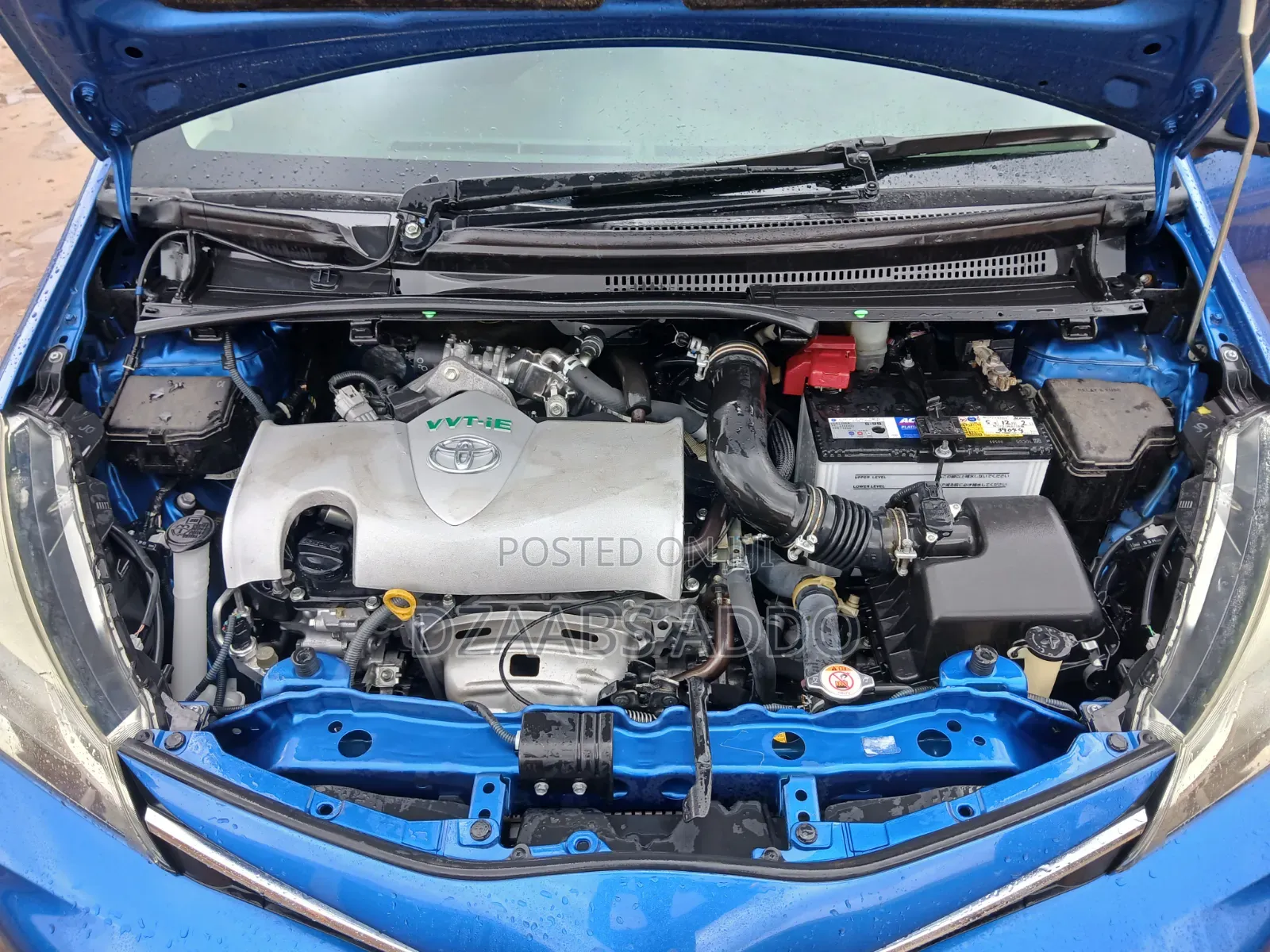 Toyota Vitz 1.3 AWD 3dr 2015 Blue