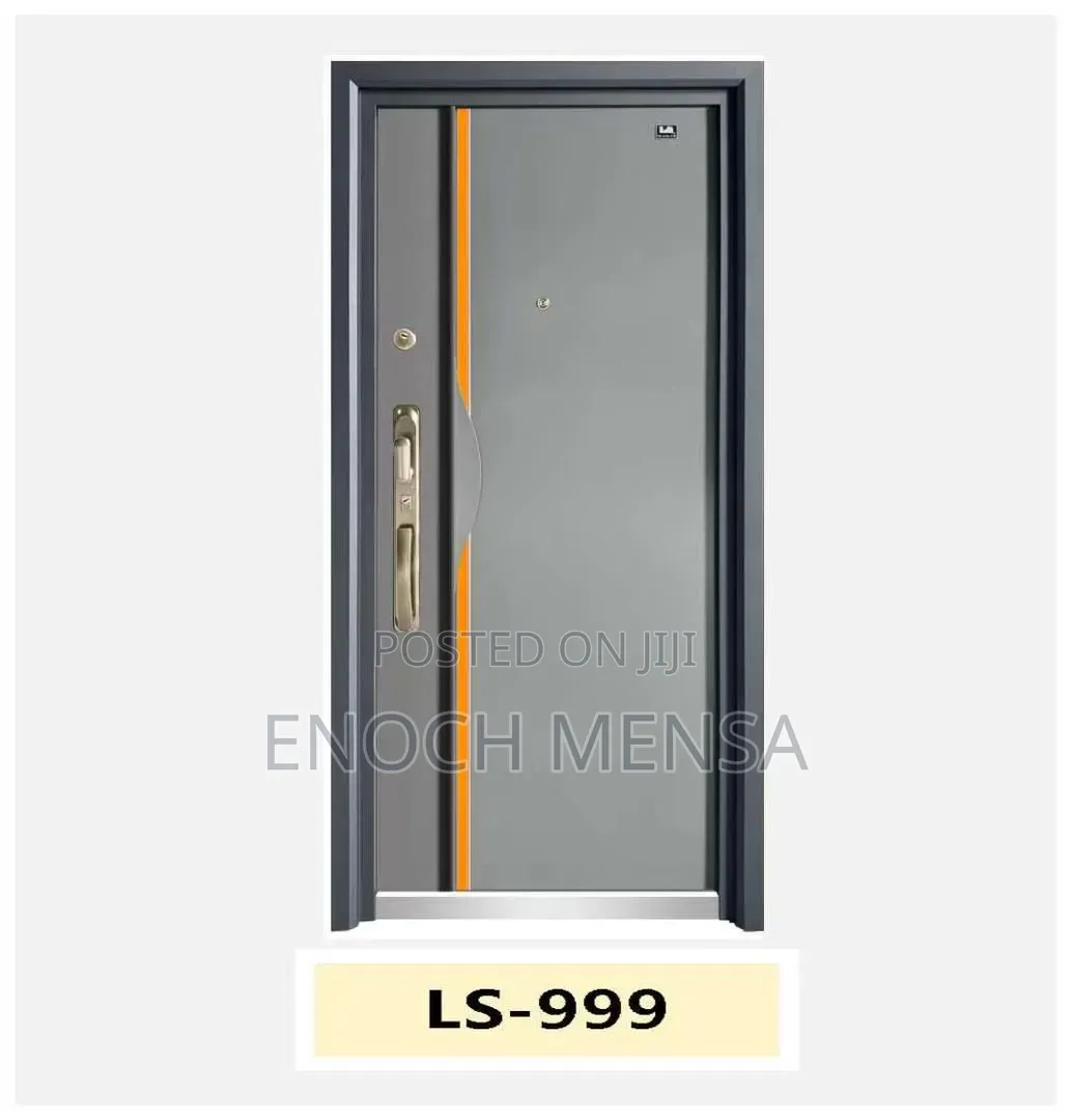 Advanced Armored Security Door That Support Smart Lock Handle.
