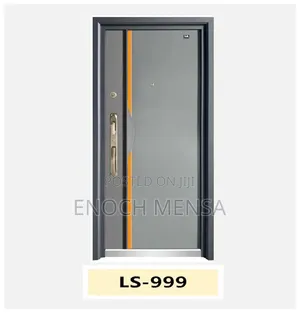 Advanced Armored Security Door That Support Smart Lock Handle.