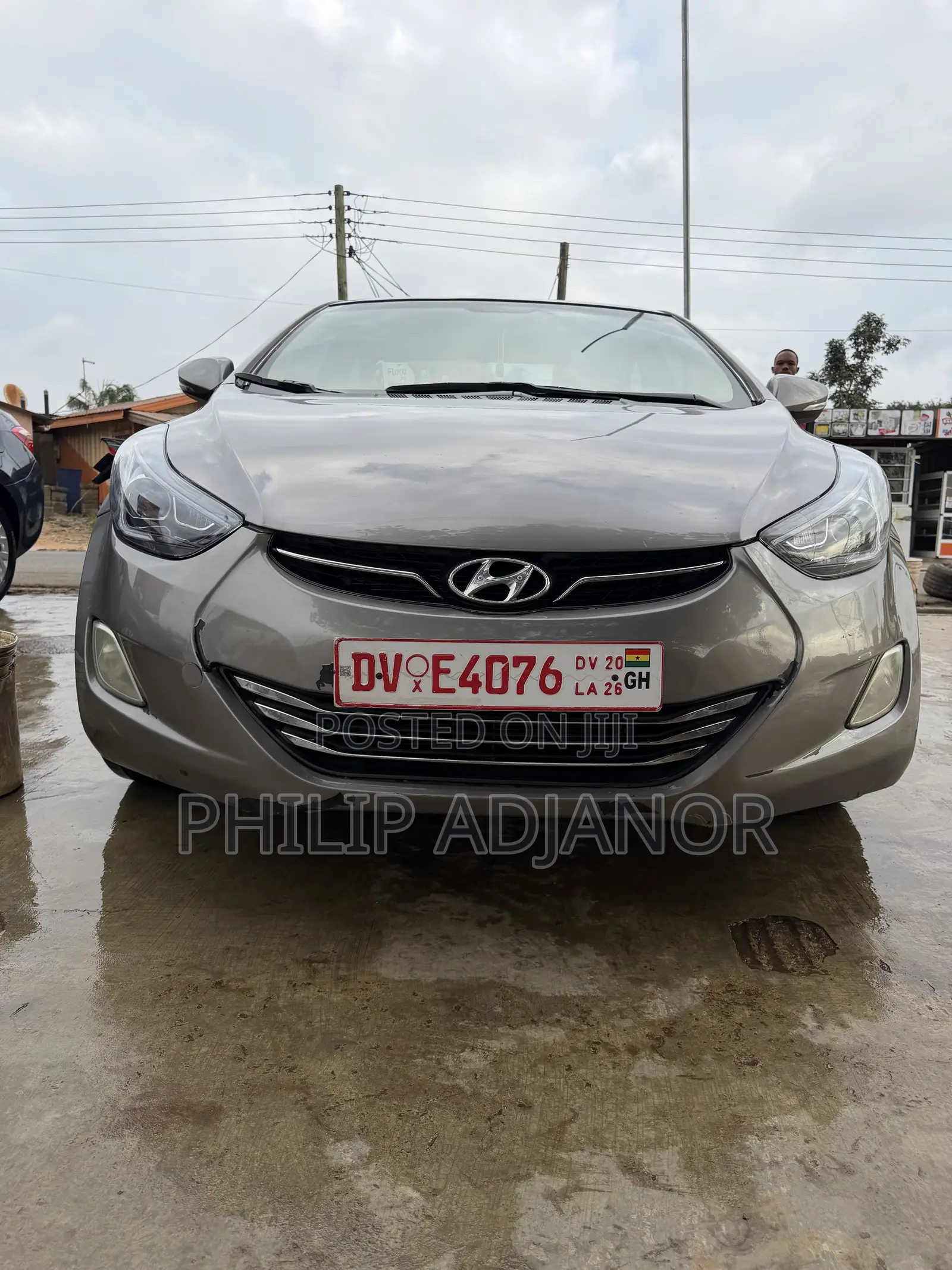 Hyundai Elantra Limited Sedan FWD (1.8L 4cyl 6A) 2013 Gray