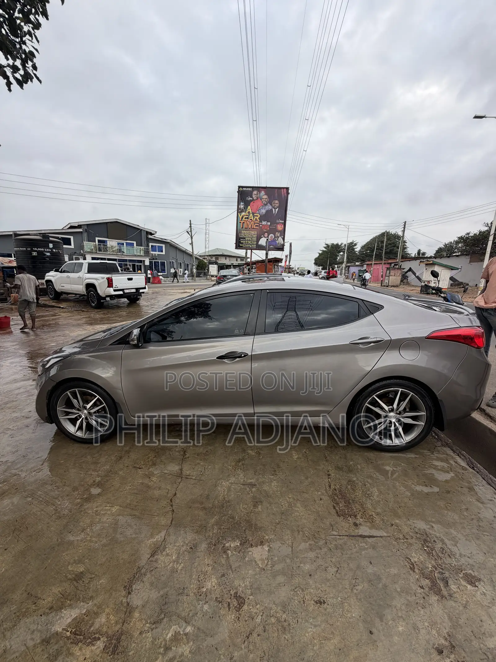 Hyundai Elantra Limited Sedan FWD (1.8L 4cyl 6A) 2013 Gray