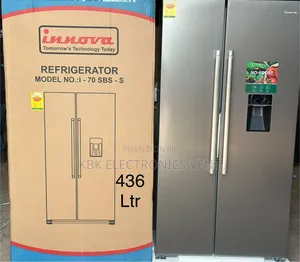 Innova 450Liter Side/Side Refrigerator Water Dispenser